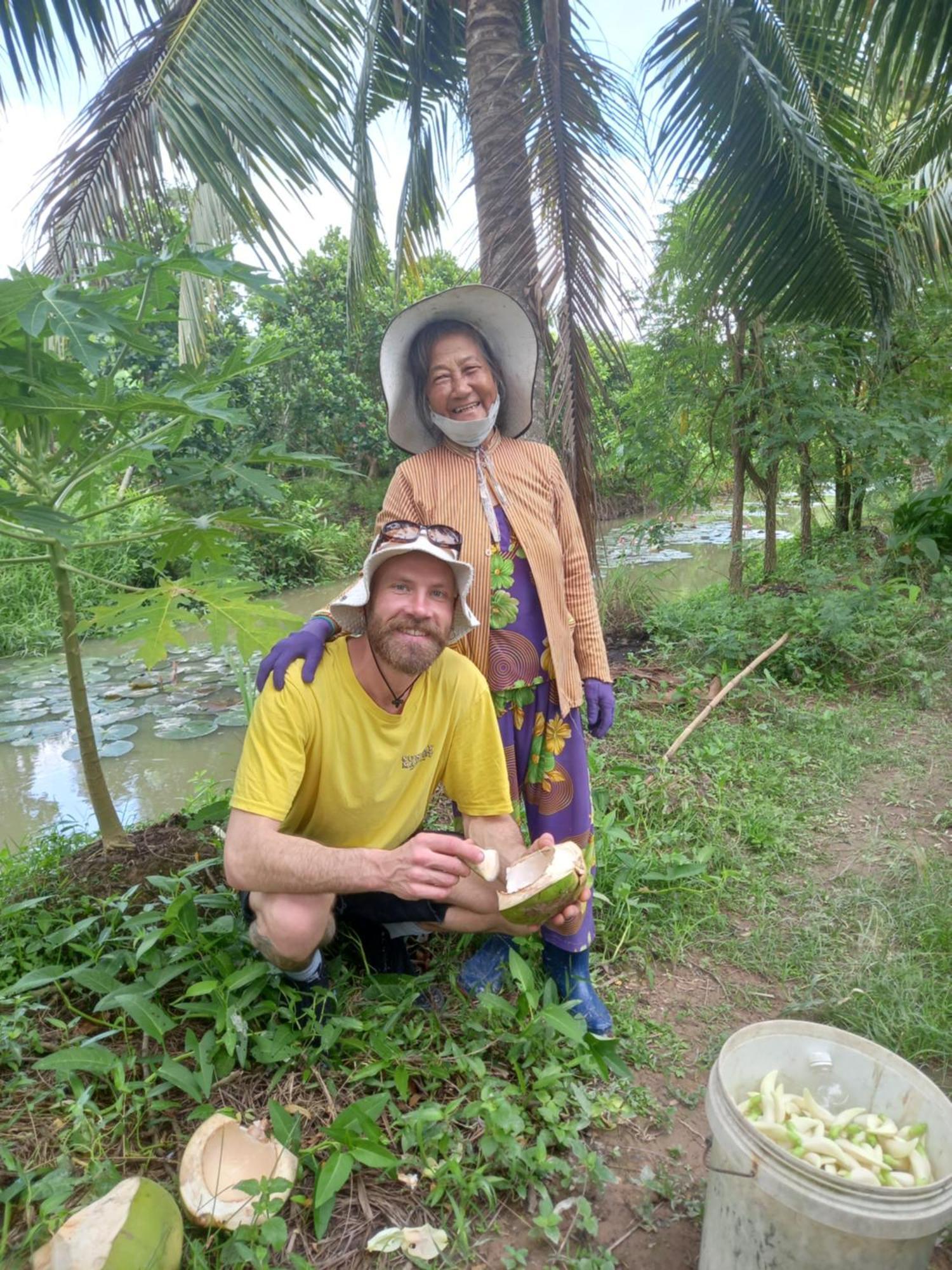 Homestay Ngoc Sang Vinh Long Exterior photo